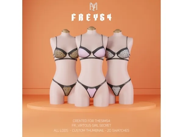 Alpha FR_Virtous Girl Secret - The Sims 4 Custom Content