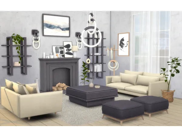 Maxis Match Modern Living - The Sims 4 Custom Content