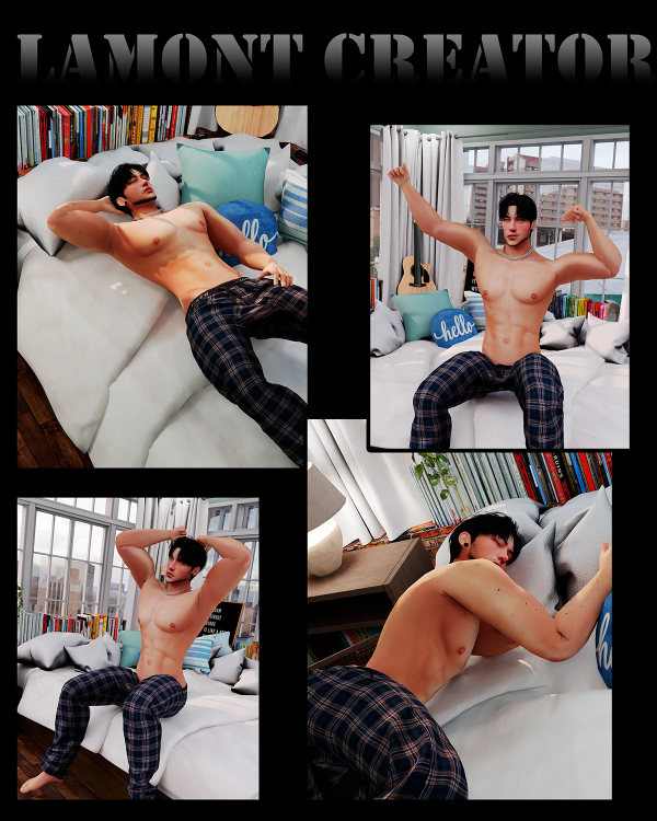 Mix male 16 by lamontcreatorr - The Sims 4 Custom Content