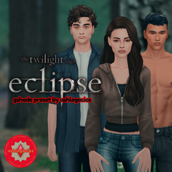 Mix Gshade Preset Eclipse by ashlegacies - The Sims 4 Custom Content