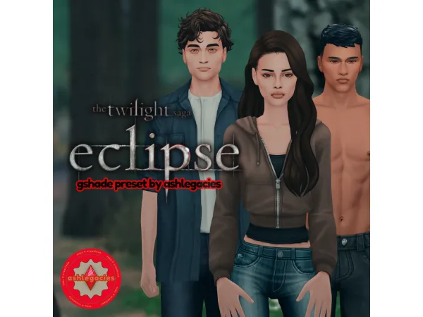 Mix Gshade Preset Eclipse - The Sims 4 Custom Content