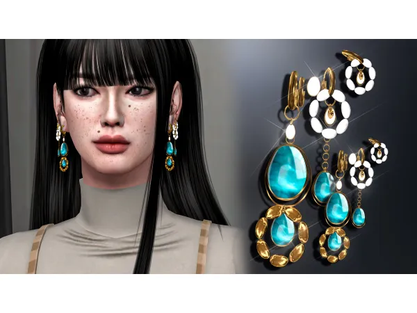 Alpha CHLOE ACCESSORIES COLLECTION NC008 by Mydarling20 - The Sims 4 Custom Content