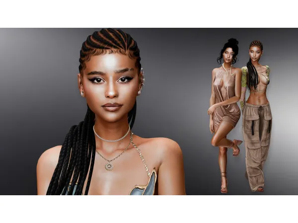 Alpha TYLA by Jolea - The Sims 4 Custom Content