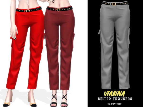 Vianna Belted Trousers