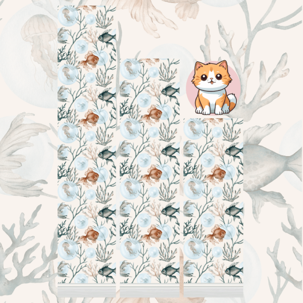 Alpha Fish and Coral Wallpaper by simsfinds - The Sims 4 Custom Content