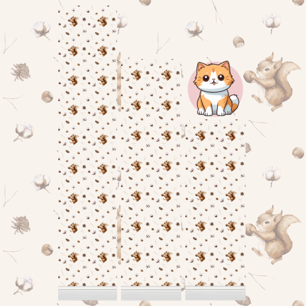 Alpha Squirrel Wallpaper by simsfinds - The Sims 4 Custom Content