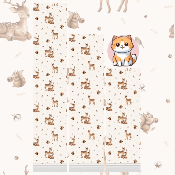 Alpha Deer Wallpaper by simsfinds - The Sims 4 Custom Content