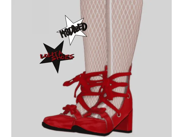 Maxis Match LOLITA SHOES by 148dazed - The Sims 4 Custom Content