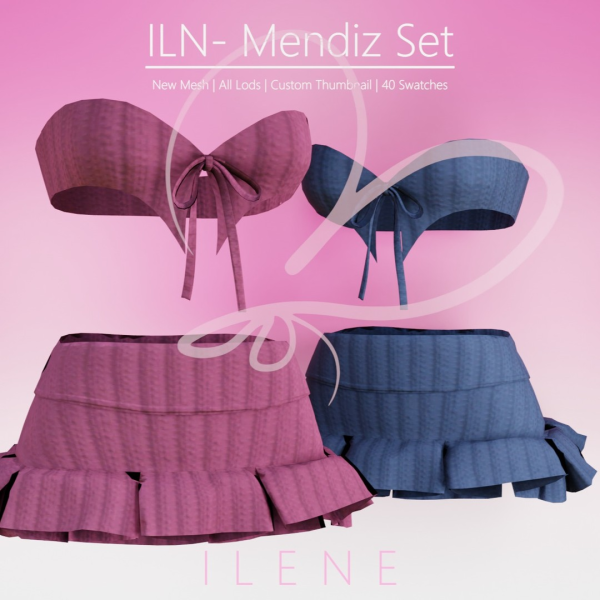 Mix ILN Mendiz Set by ilenes4 - The Sims 4 Custom Content