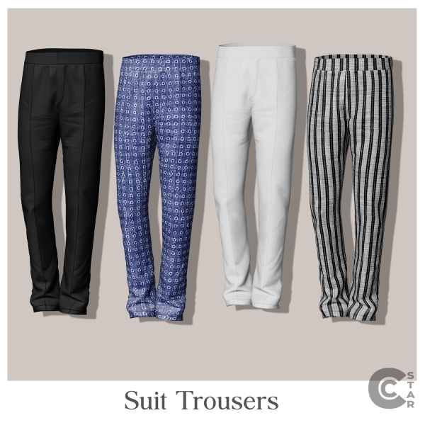 Alpha Suit Trousers cool_content_star by cool_content_star - The Sims 4 Custom Content