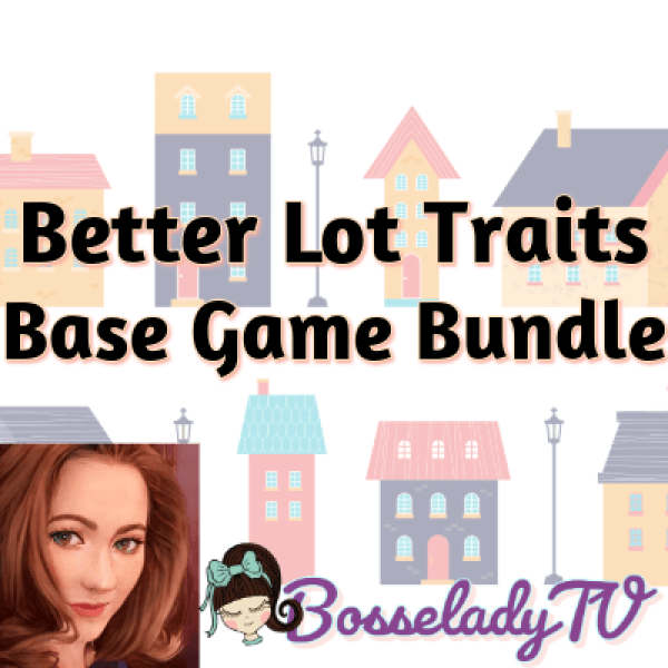 Mix Better Lot Traits BASE GAME Bundle by simsfinds - The Sims 4 Custom Content