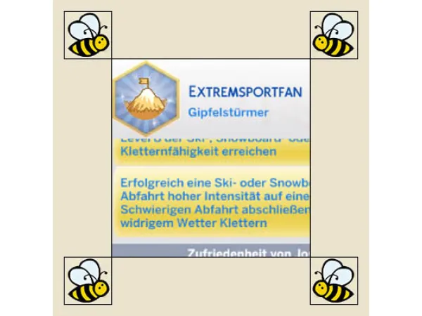 Alpha Extreme Sports Enthusiast Aspiration Fix by sims4me - The Sims 4 Custom Content
