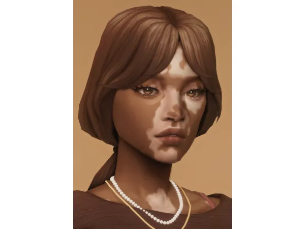 Maxis Match leigh ponytail by dogsill - The Sims 4 Custom Content