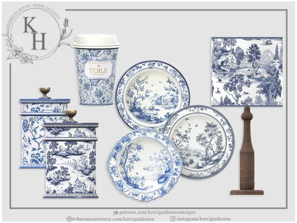 Alpha [khd] toile set - The Sims 4 Custom Content
