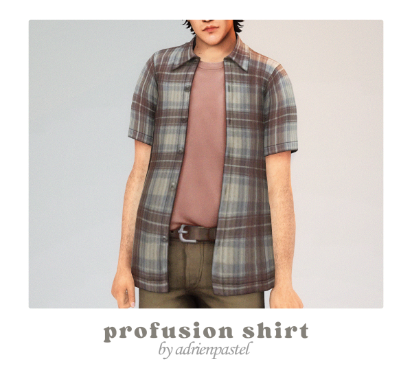 Maxis Match Profusion Shirt by simsfinds - The Sims 4 Custom Content