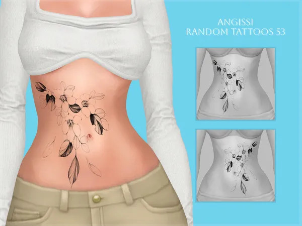Sims 4 Female Tattoos