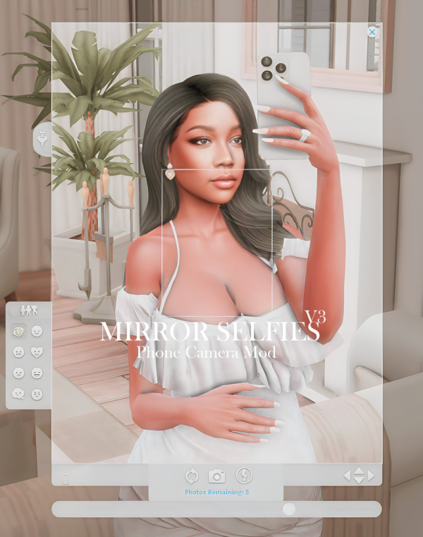 Mix Mirror Selfies V3 PREGNANCY SOLO Edition by simsfinds - The Sims 4 Custom Content