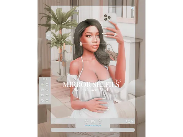 Mix Mirror Selfies V3 PREGNANCY SOLO Edition by SimwithShan - The Sims 4 Custom Content