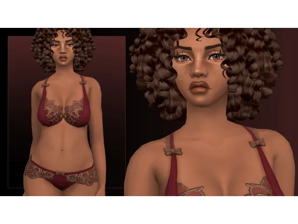 Maxis Match EMILY SKIN SET by EvilQuinzel - The Sims 4 Custom Content