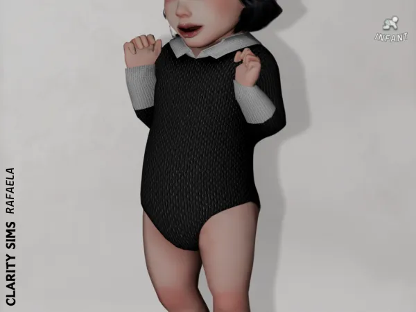 Alpha Rafaela Outfit Infant - The Sims 4 Custom Content