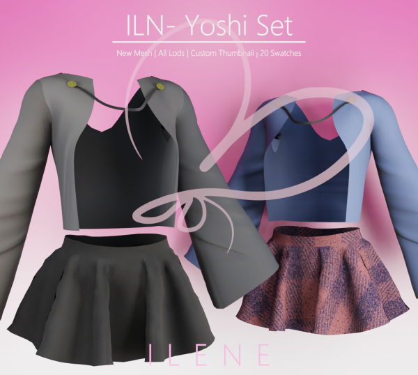 Maxis Match ILN Yoshi Set by ilenes4 - The Sims 4 Custom Content