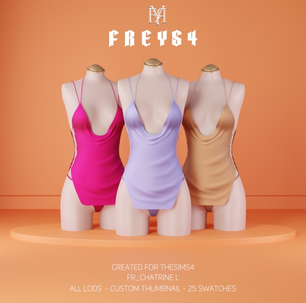 Alpha FR_Chatrine L by freys4 - The Sims 4 Custom Content