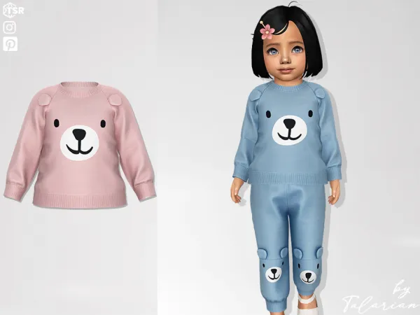 Maxis Match Claire Sweater by thesimsresource - The Sims 4 Custom Content