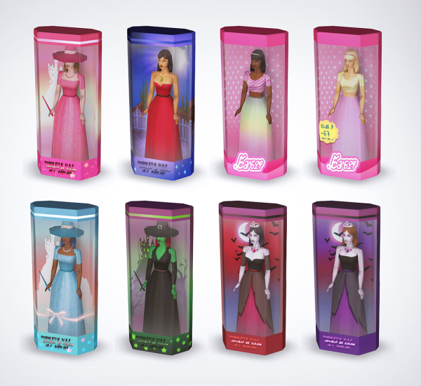 Doll in A Box by simsfinds - The Sims 2 Custom Content