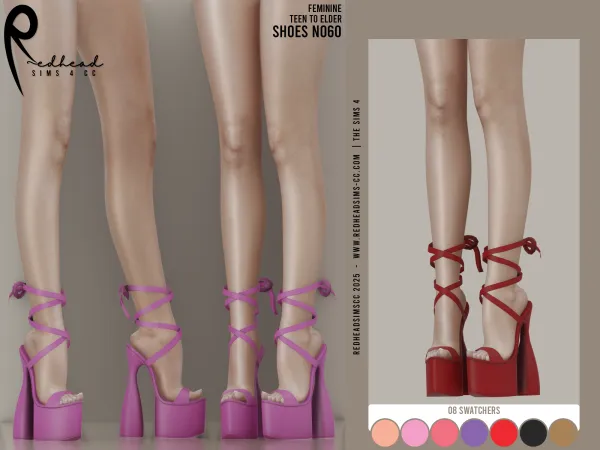 Alpha AF SHOES N60 - The Sims 4 Custom Content