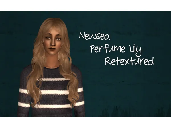 Newsea Perfume Lily Retextured - The Sims 2 Custom Content