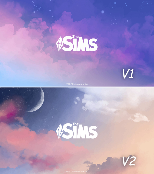 Mix Opening screen override set by simsfinds - The Sims 4 Custom Content