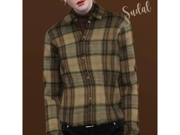[sudal] Male Turtleneck and shirt - The Sims 3 Custom Content