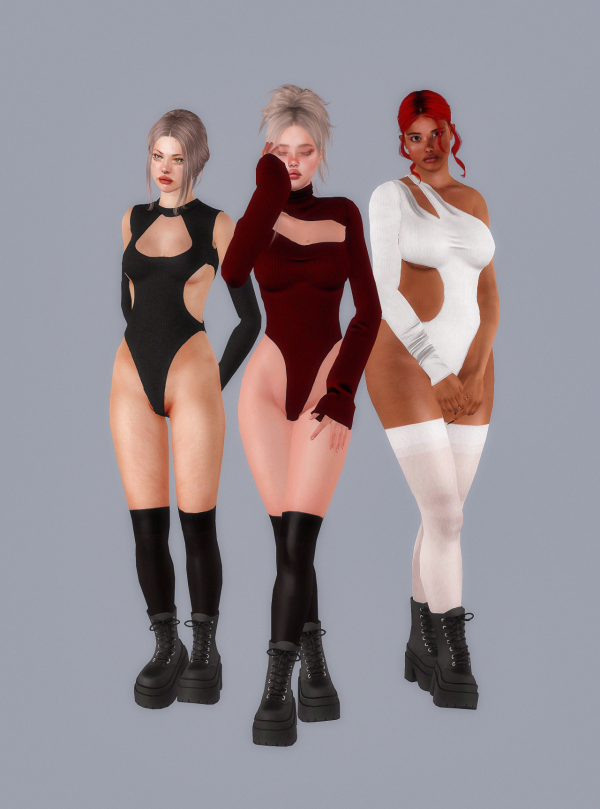 CHAMIS_BODY_N13 by simsfinds - The Sims 3 Custom Content
