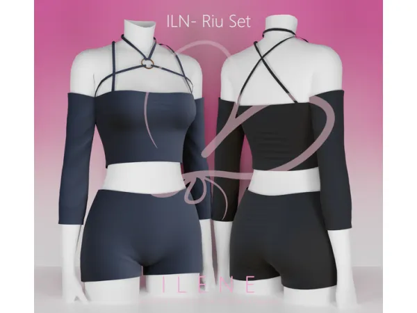 Alpha ILN Riu Set - The Sims 4 Custom Content