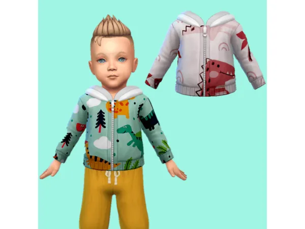 Maxis Match Infant Cute Jacket by ecstatic_payne79 - The Sims 4 Custom Content