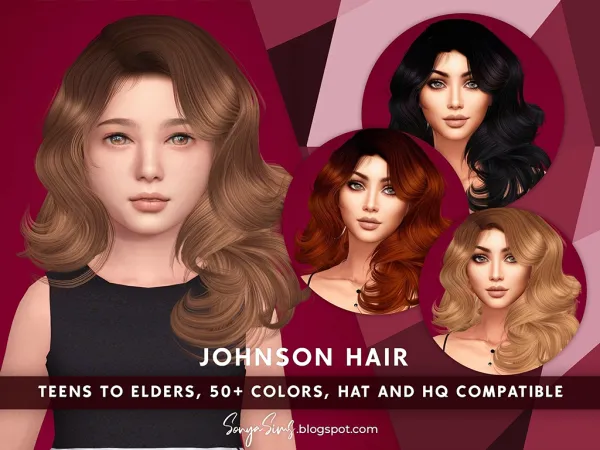 Alpha JOHNSON KIDS - The Sims 4 Custom Content