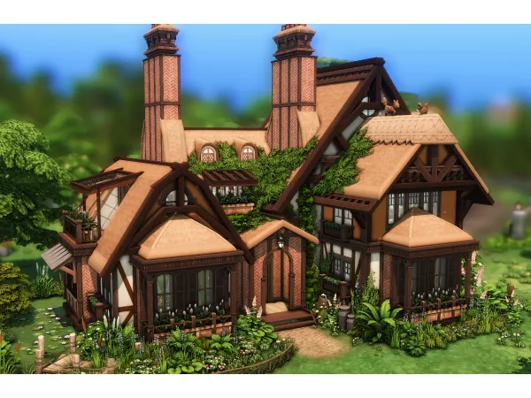 Flower Cottage By PlumbobKingdom