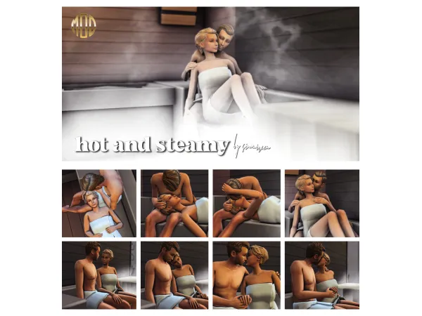 Mix HOT AND STEAMY by Simmireen - The Sims 4 Custom Content