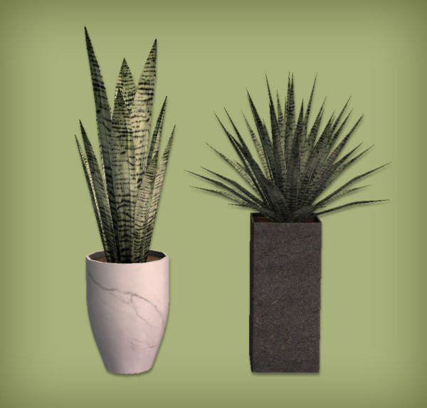 Barium and Berkelium Plants by simsfinds - The Sims 2 Custom Content