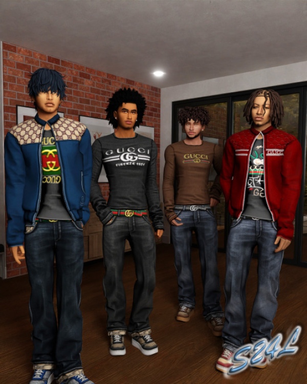 Alpha GU Warm up to him set by simsfinds - The Sims 4 Custom Content