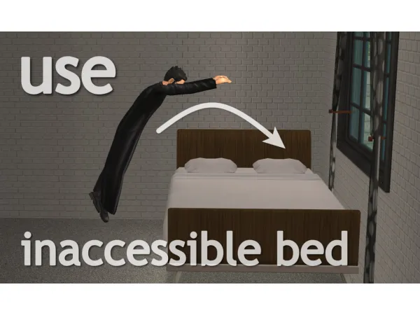 lamare sims Use Inaccessible Bed Unmade Bed - The Sims 2 Custom Content