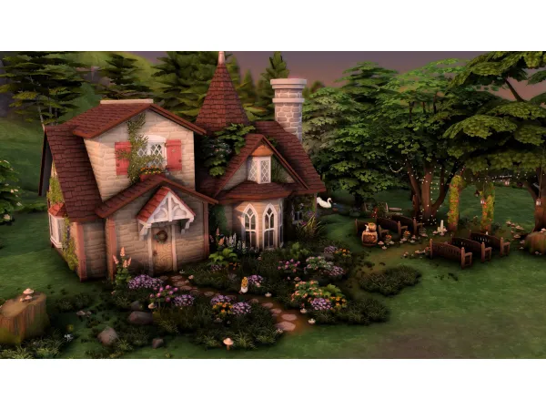 Maxis Match Cottage Wedding Venue by grenesims - The Sims 4 Custom Content