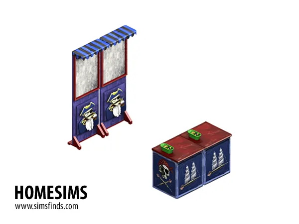 Homesims Captain Popper's Dart Game - The Sims 1 Custom Content
