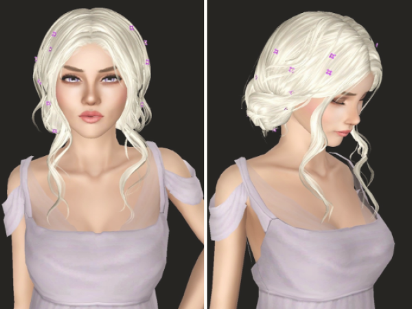 Newsea Wisteria Garden Conversion by simsfinds - The Sims 3 Custom Content