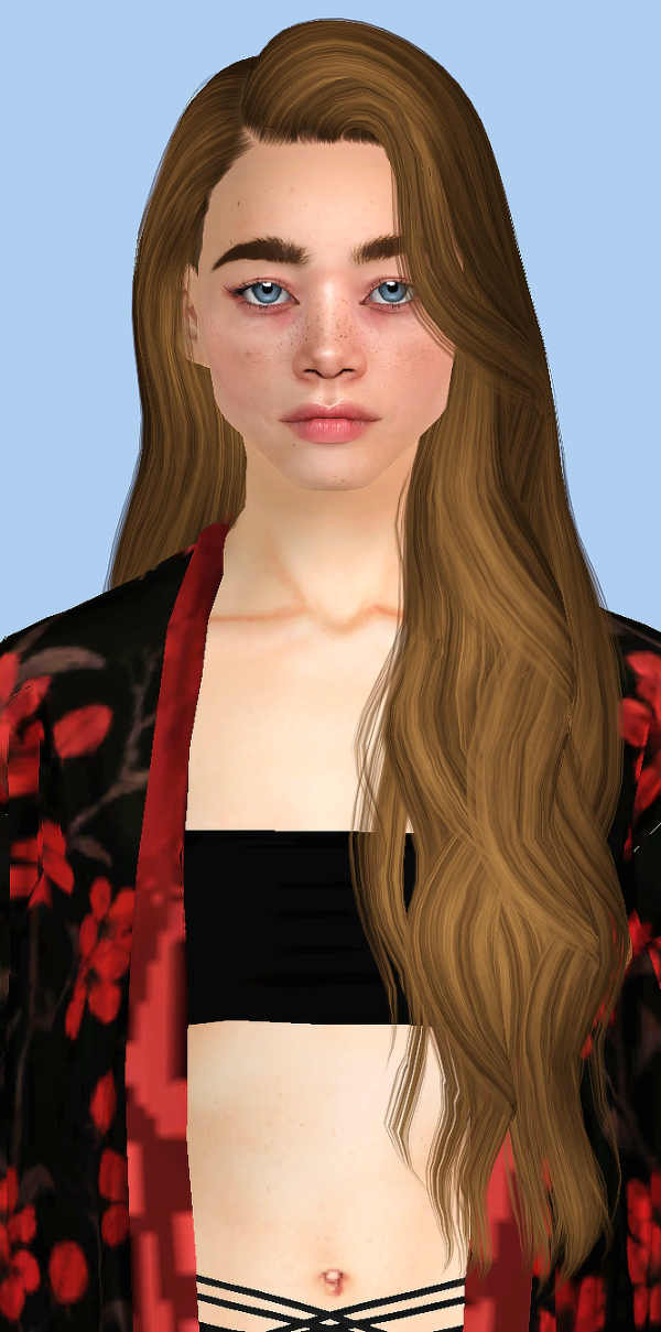 Simpliciaty Moira Hair 4t3 by simsfinds - The Sims 3 Custom Content