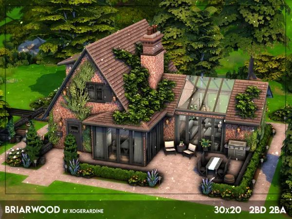 Maxis Match Briarwood (NO ) by xogerardine - The Sims 4 Custom Content