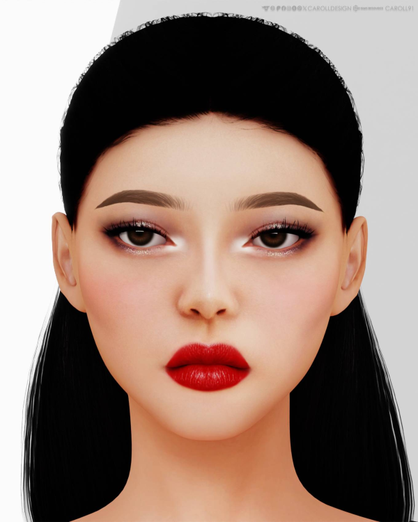Mix Nose Preset 49 HQ by simsfinds - The Sims 4 Custom Content