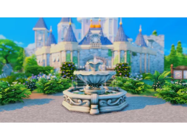 Maxis Match Fairy Disney Castle by luuca001 - The Sims 4 Custom Content
