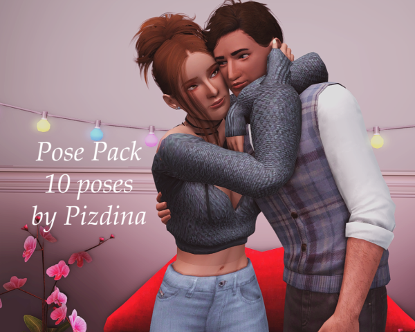 Convertation pose pack to by simsfinds - The Sims 3 Custom Content