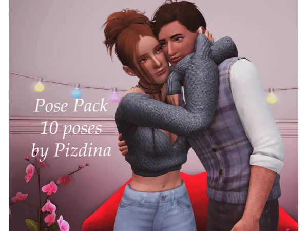 Convertation pose pack to by pizdina - The Sims 3 Custom Content